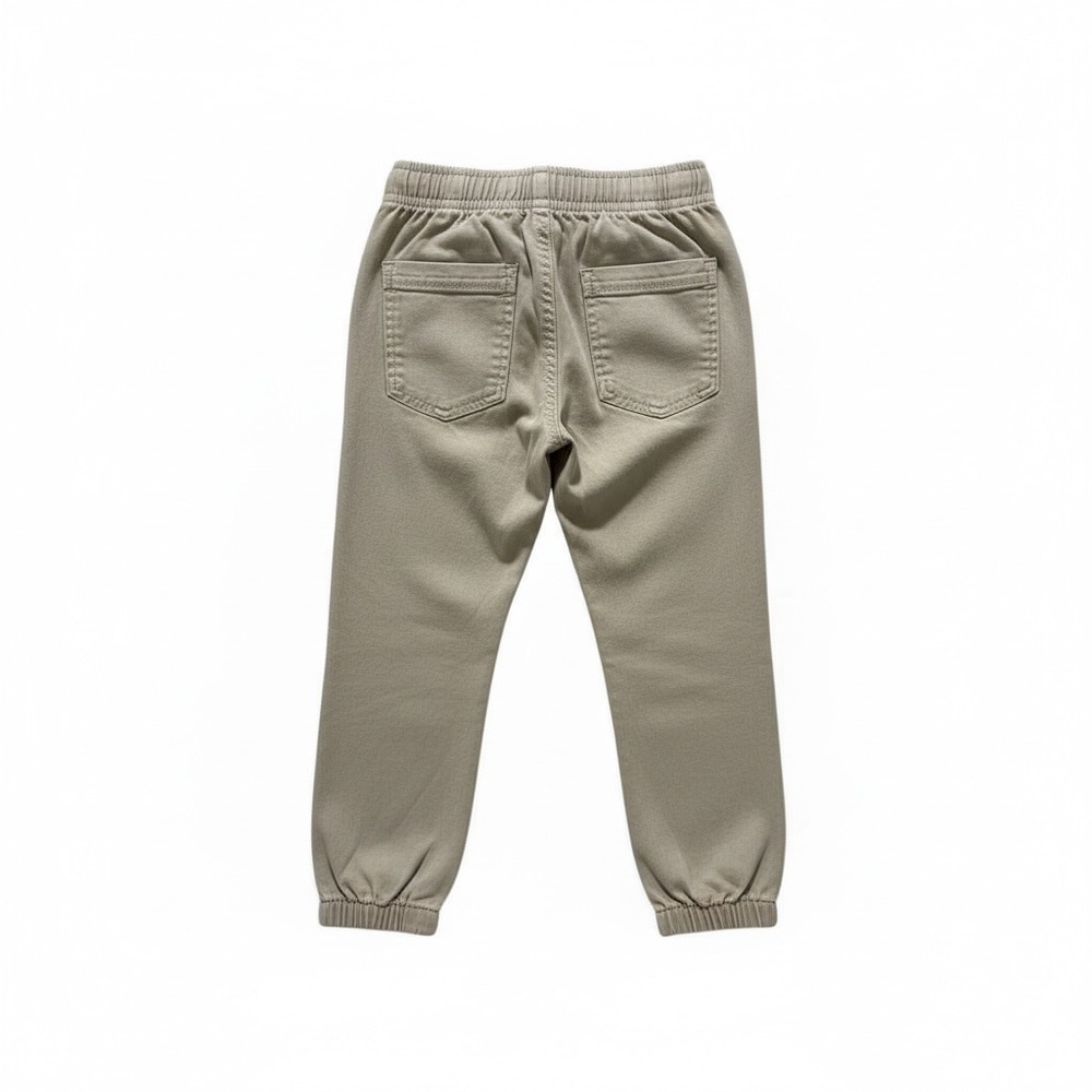 6/20 Kids Headquarters Beige Jogger Pants